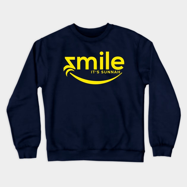 Zmile Its Sunnah Crewneck Sweatshirt by katamuslim57